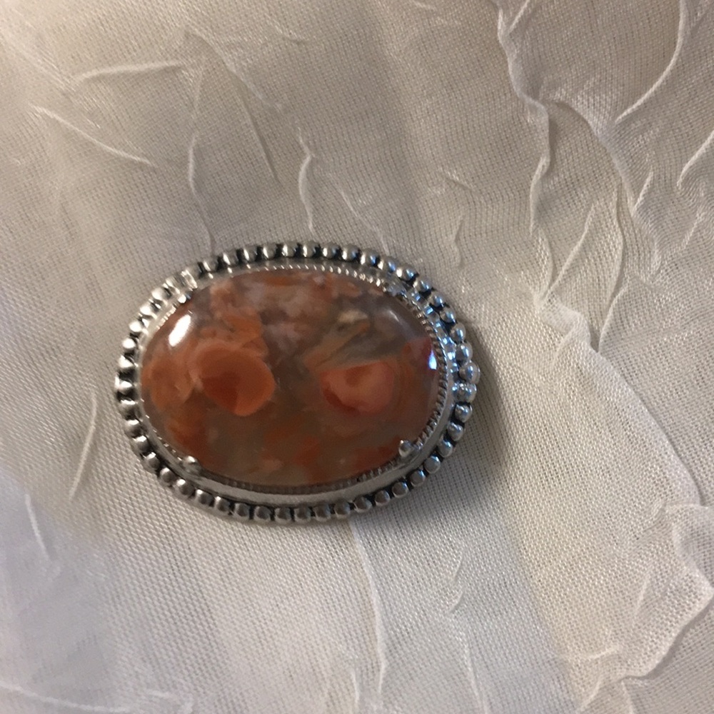 Antique Sterling L.S.P. Co Brooch